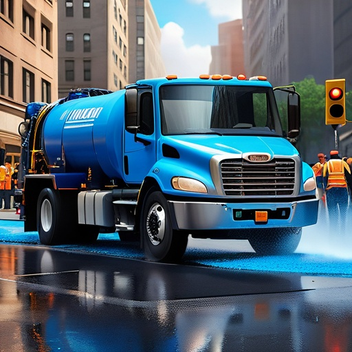 오정구 하수구 고압세척 횡주관세척