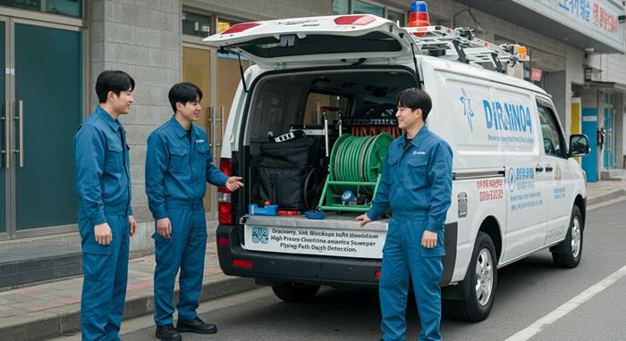 오정구 싱크대 막힘 하수구 뚫음 시원한 물줄기로 쾌변하세요