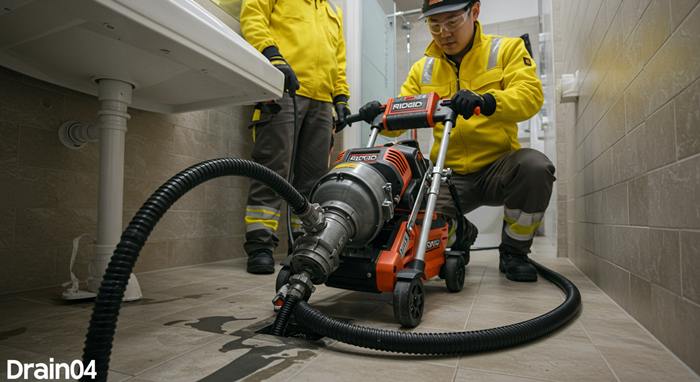 배관 기름때 100% 제거! 오정구 고압세척 하수구