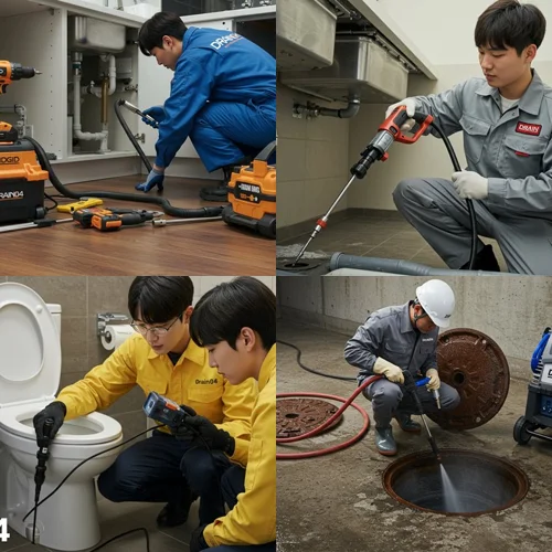 소사구 하수구 뚫음 하수도 통쾌한 해결을 경험