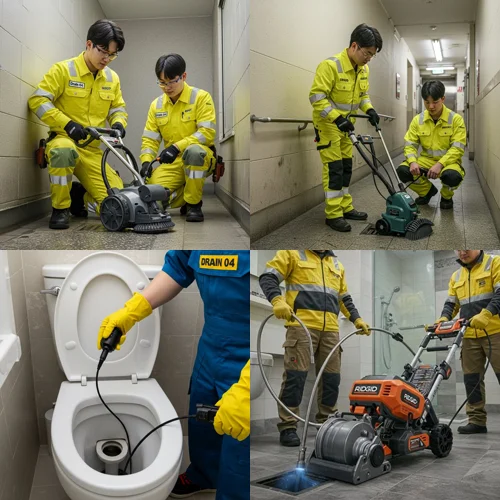 소사구 하수구 뚫음 하수도 통쾌한 해결을 경험