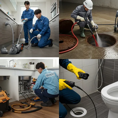 원미구 하수구막힘 업체 하수구 해결사가 왔어요