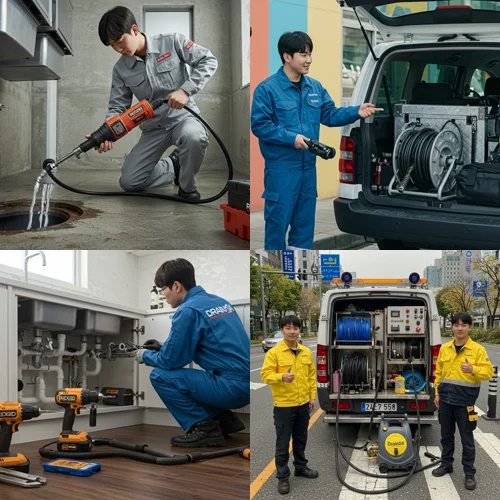 괴안동 하수구 막힘 배수구 문제 해결을 약속