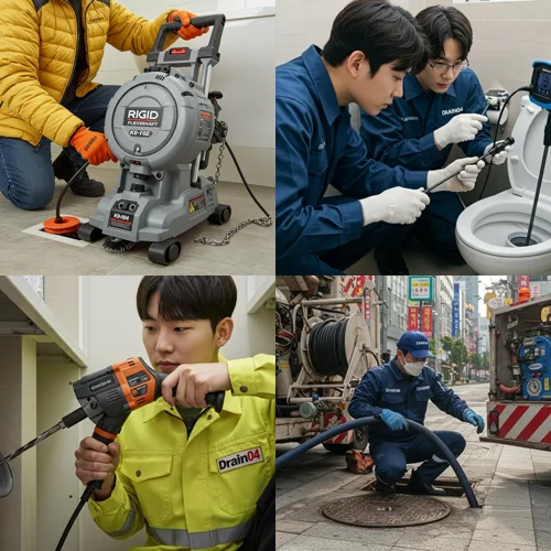 괴안동 하수구 막힘 배수구 문제 해결을 약속