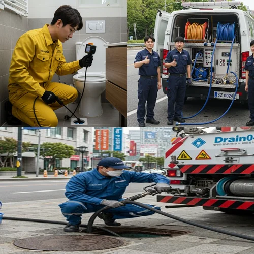 괴안동 하수구 막힘 배수구 문제 해결을 약속