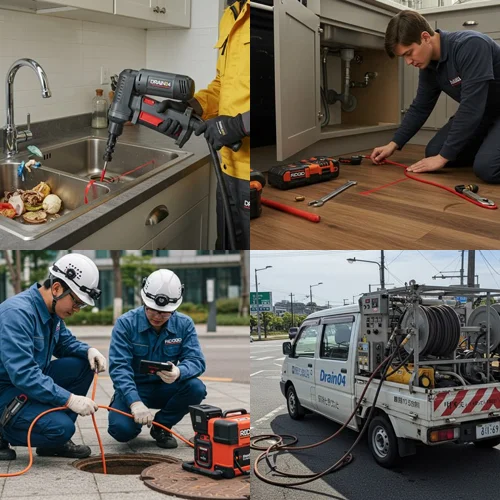 오정구 싱크대막힘 역류 운까지 뚫어 드립니다