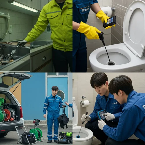 오정구 하수구 막힘 배수구 깔끔하게 해결하는