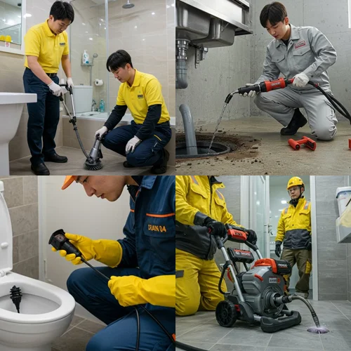 오정구 하수구 막힘 배수구 깔끔하게 해결하는