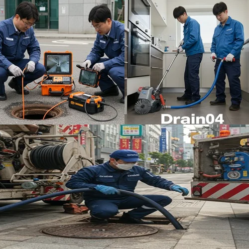 오정구 하수구 막힘 배수구 깔끔하게 해결하는