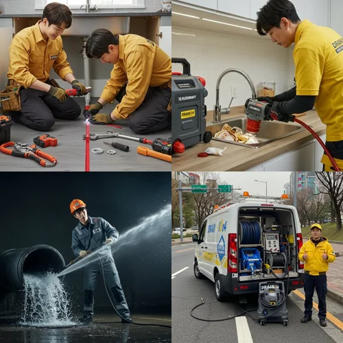 소사구 하수구 뚫음 하수도 완벽한 서비스 보장