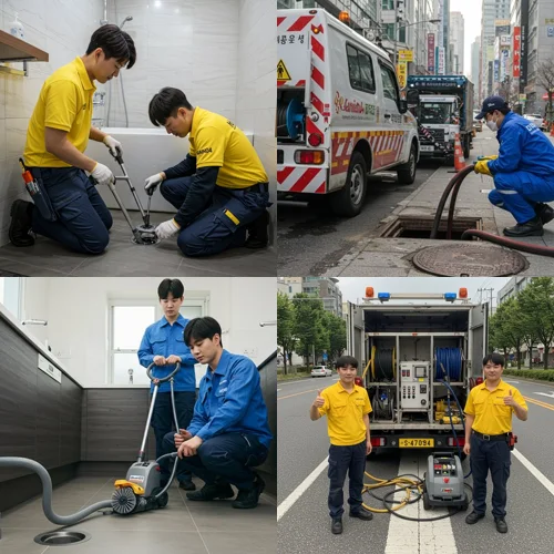 오정동 하수구 막힘 배수구 쾌적한 환경을 되찾아