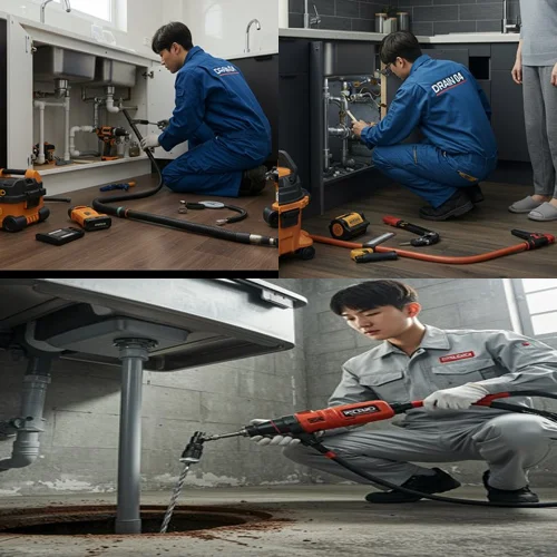 삼정동 싱크대막힘 역류 막힘 탈출 도와 드려요