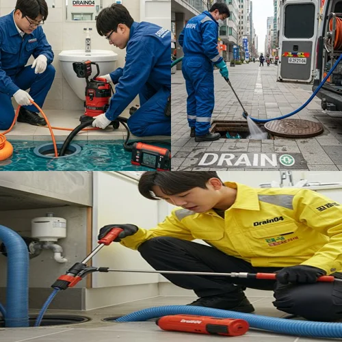 계수동 하수구 막힘 배수구 신속한 출동으로 해결