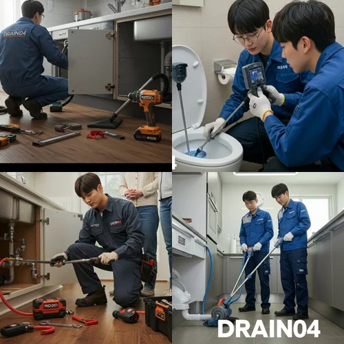 원미구 싱크대막힘 역류 통수 원스톱으로 해결