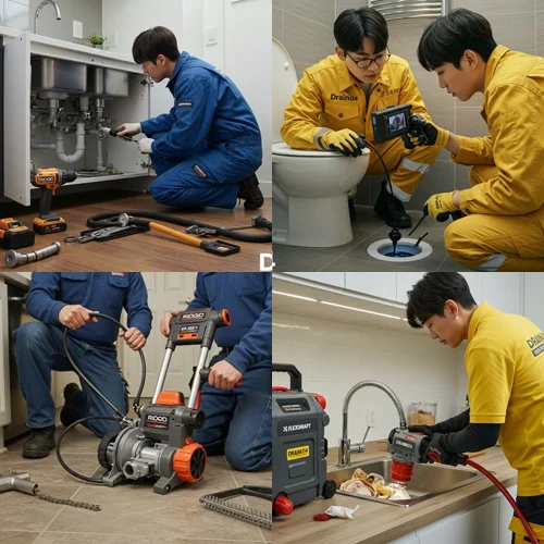 부천시 싱크대 뚫는 깔끔하게 해결하는