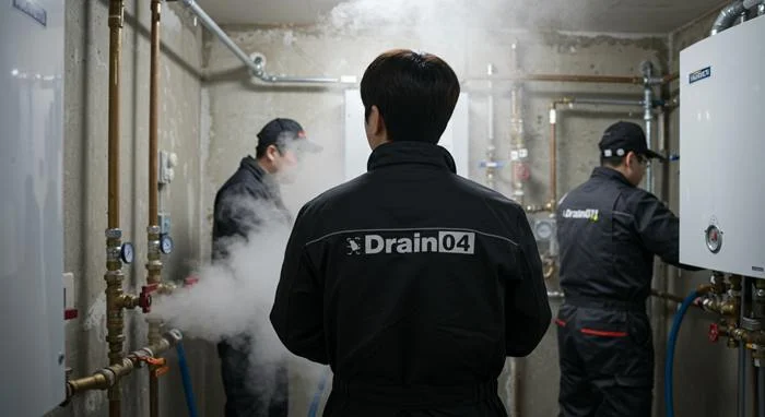 약대동 수도 동파 녹임 해빙 꽁꽁 언 하수도 시원하게