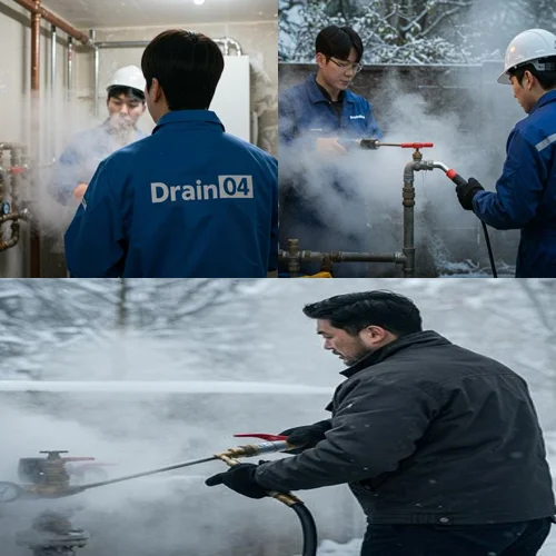 부천 상동 해빙 하수도 배관 업체 겨울철 배관 지킴이가 왔어요