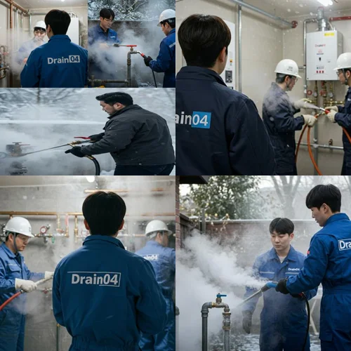 부천 상동 해빙 하수도 배관 업체 겨울철 배관 지킴이가 왔어요