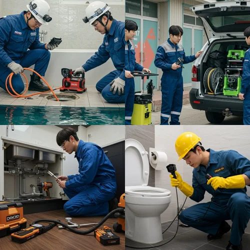 부천시 싱크대 뚫는 깔끔하게 해결하는