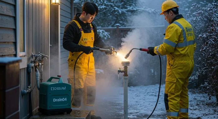 심곡동 언 수도 녹임 해빙 업체 꽁꽁 언 배관 확실하게 녹여