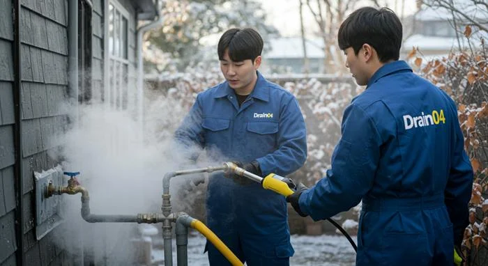 심곡동 언 수도 녹임 해빙 업체 꽁꽁 언 배관 확실하게 녹여