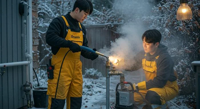 대장동 언 수도 녹임 해빙 업체 하수구 해빙 믿고 맡기세요