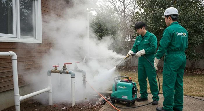 부천시 언수도 녹임 하수구 언 수도 녹여 하수구 뚫어