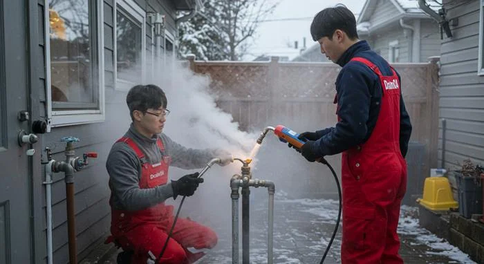 부천시 언수도 녹임 하수구 언 수도 녹여 하수구 뚫어