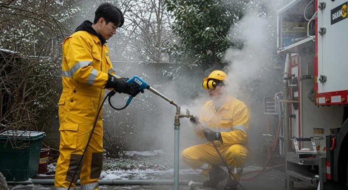부천 해빙 하수도 배관 업체 녹여서 해결 완료해 드려요