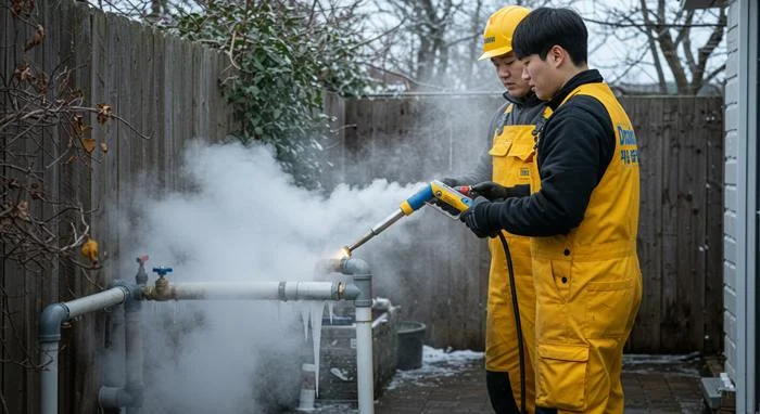 부천시 수도 동파 녹임 해빙 동파 고민 저희가 끝내요