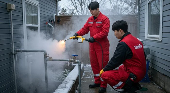 원미동 수도관 동파 하수구 꽁꽁 언 배관 걱정 끝