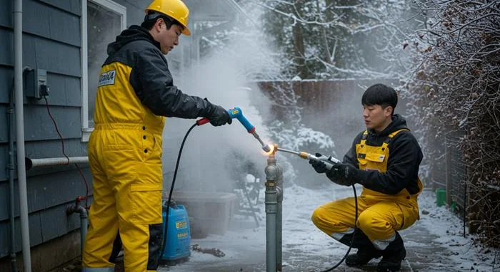 원종동 언 수도 녹임 해빙 업체 겨울 하수구 문제 저희에게