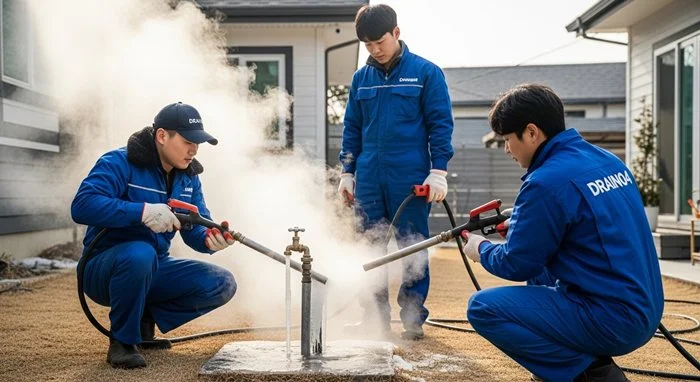 도당동 수도 동파 녹임 해빙 녹임부터 통수까지 책임