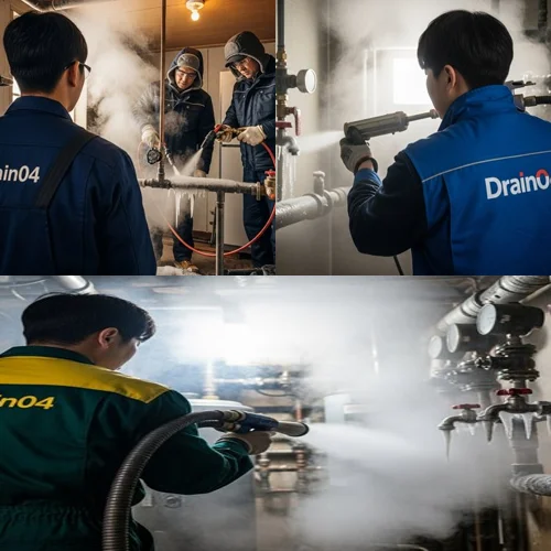 작동 수도관 동파 하수구 수도관 동파 신속 해결