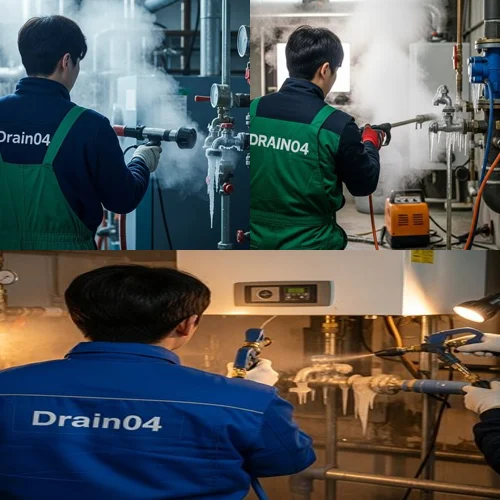 작동 수도관 동파 하수구 수도관 동파 신속 해결