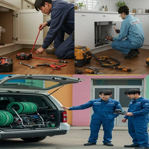 부천 싱크대 뚫는 전문가가 바로 출동