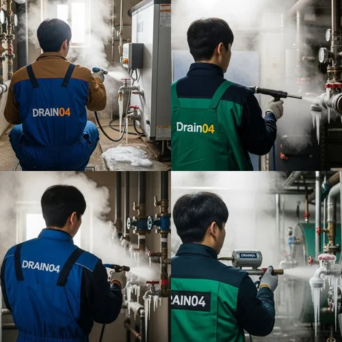 대장동 수도 동파 녹임 해빙 해빙 작업 안전하게 진행