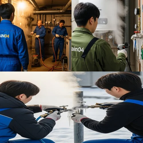 삼정동 언 수도 녹임 해빙 업체 얼었을 때 바로 해결합니다