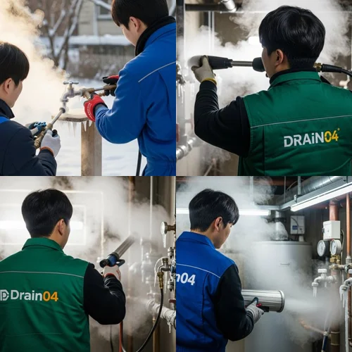 소사구 해빙 하수도 배관 업체 동파 피해 완벽하게 복구