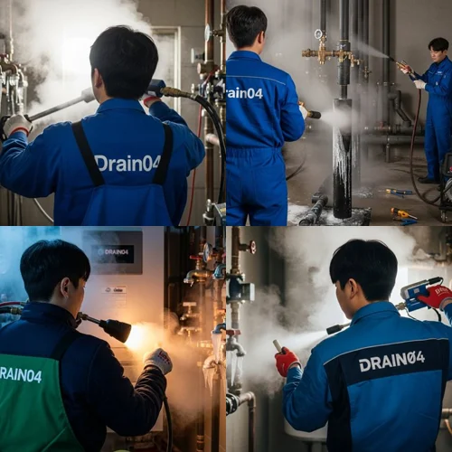 춘의동 언 수도 녹임 해빙 업체 하수구 동파 문제 해결사