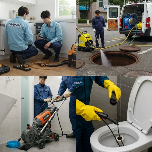 오정구 하수구 막힘 배수구 후련하게 뚫어 드릴게요