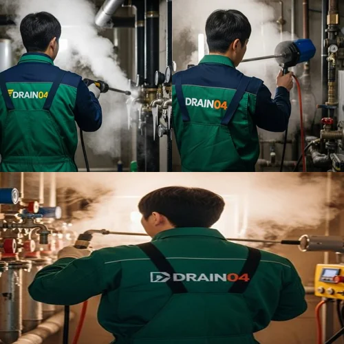 오정구 하수구 해빙 얼었을때 하수구 막힘까지 시원하게