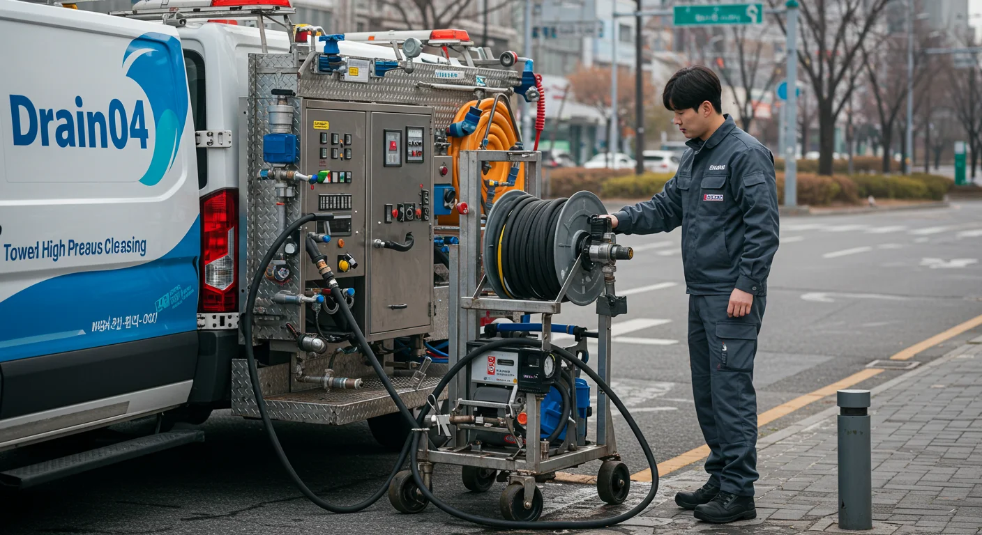 오정구 하수구 뚫음 꽉 막힌 하수도 시원하게