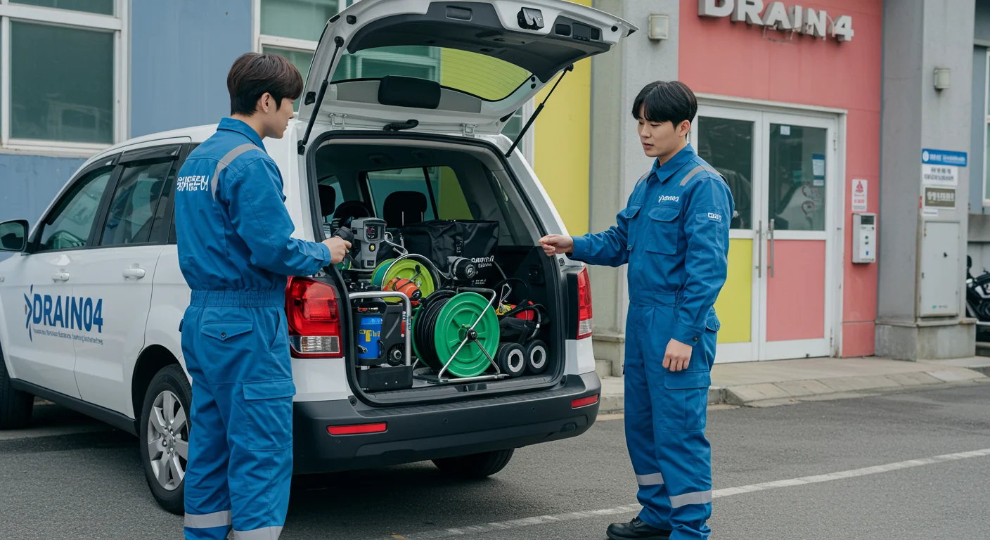 오정구 하수구 뚫음 꽉 막힌 하수도 시원하게