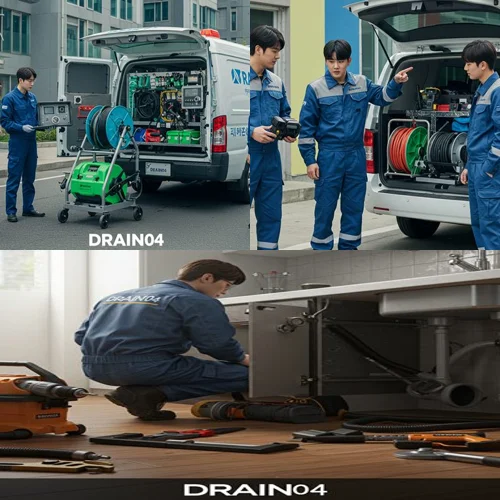 소사구 고압세척 하수구 묵은 기름때 싹 제거합니다