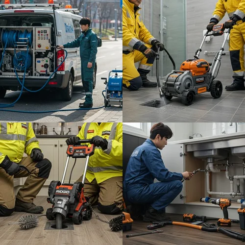 소사구 고압세척 하수구 묵은 기름때 싹 제거합니다