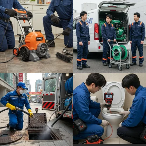 부천 소사구 하수구 막힘, 꽉 막힌 배수구... 소사본동