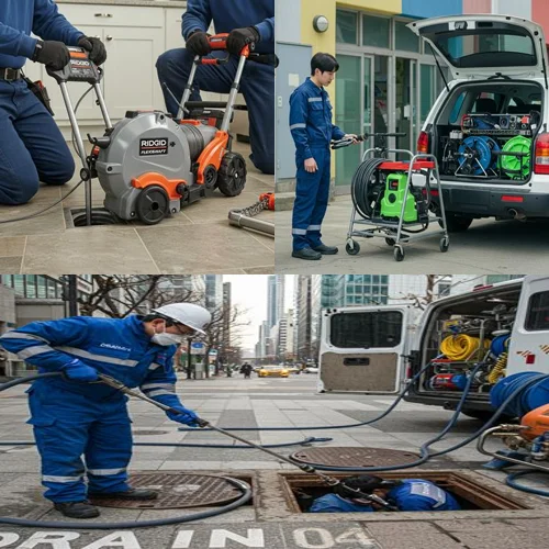 부천 원미구 하수구 뚫음, 꽉 막힌 하수도 심곡동