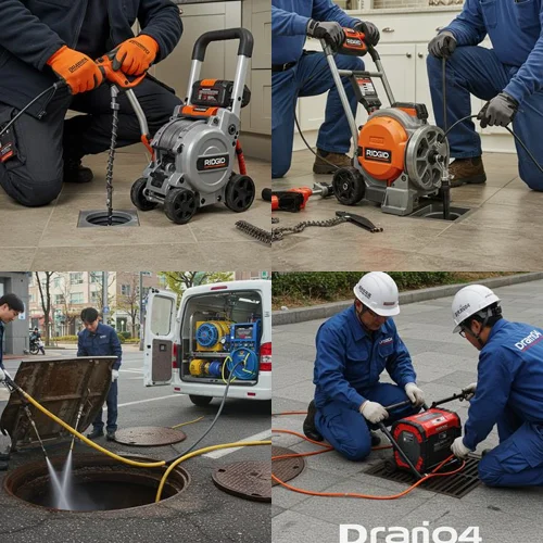 부천 원미구 하수구 뚫음, 꽉 막힌 하수도 심곡동