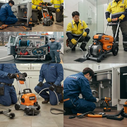 빌라 주차장 트랜치 막힘엔 역시! 소사구 하수구 막힘 업체가 해결!